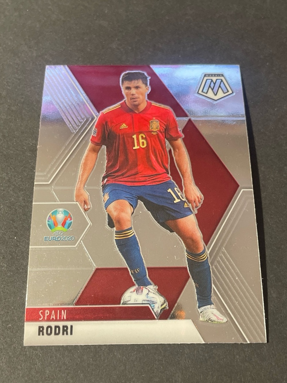 2021 Panini Mosaic UEFA Euro 2020 Rodri #167 Base Card